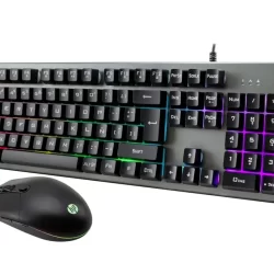 Teclado gamer HP KM300F 00