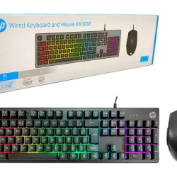 Teclado gamer HP KM300F 04