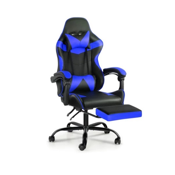 silla azul gamer