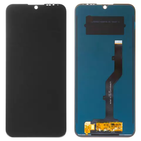 lcd compatible with zte blade a5 2020 black with touchscreen original prc