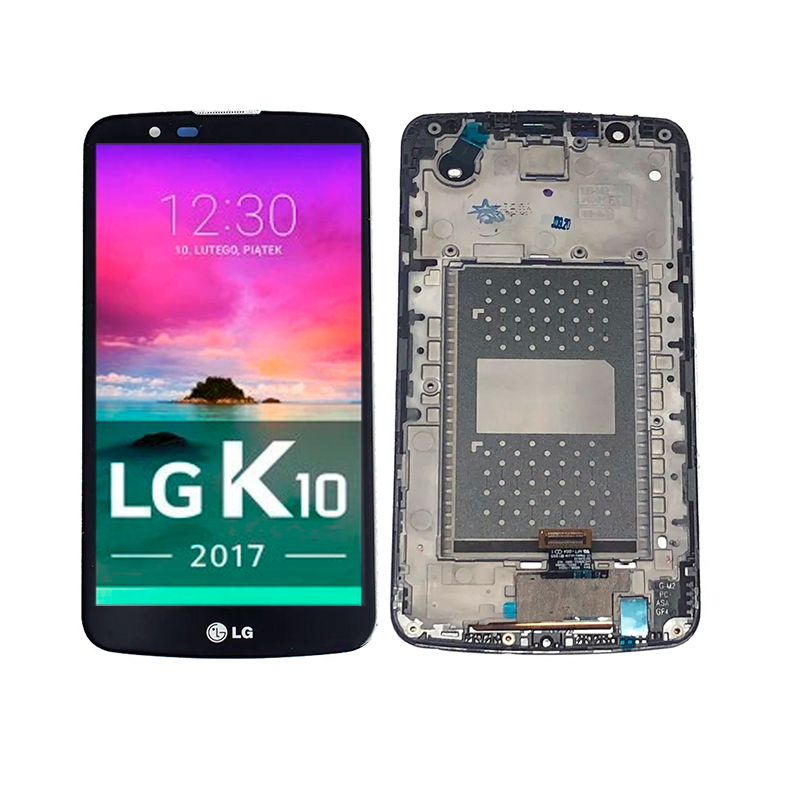 Display LG K10 2017 Con Marco