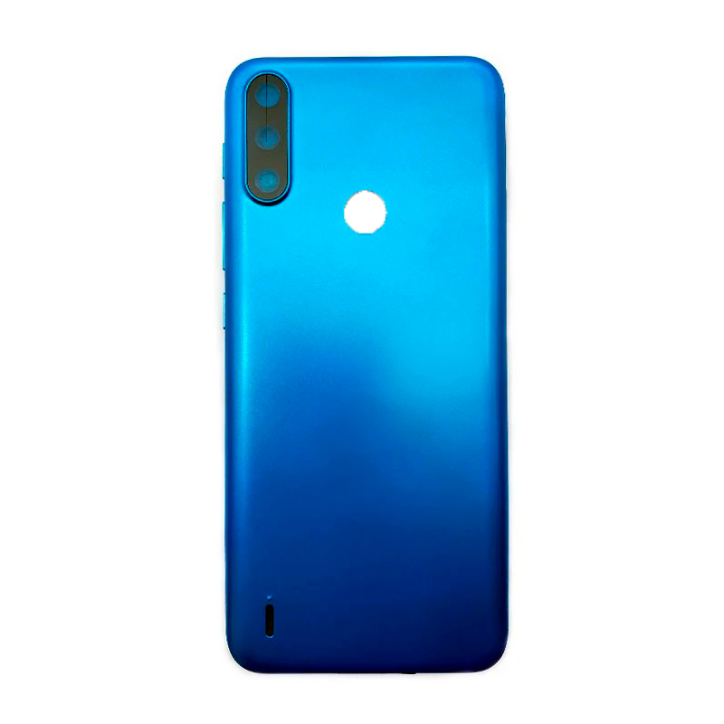 Tapa Trasera – Motorola E7i Power Azul