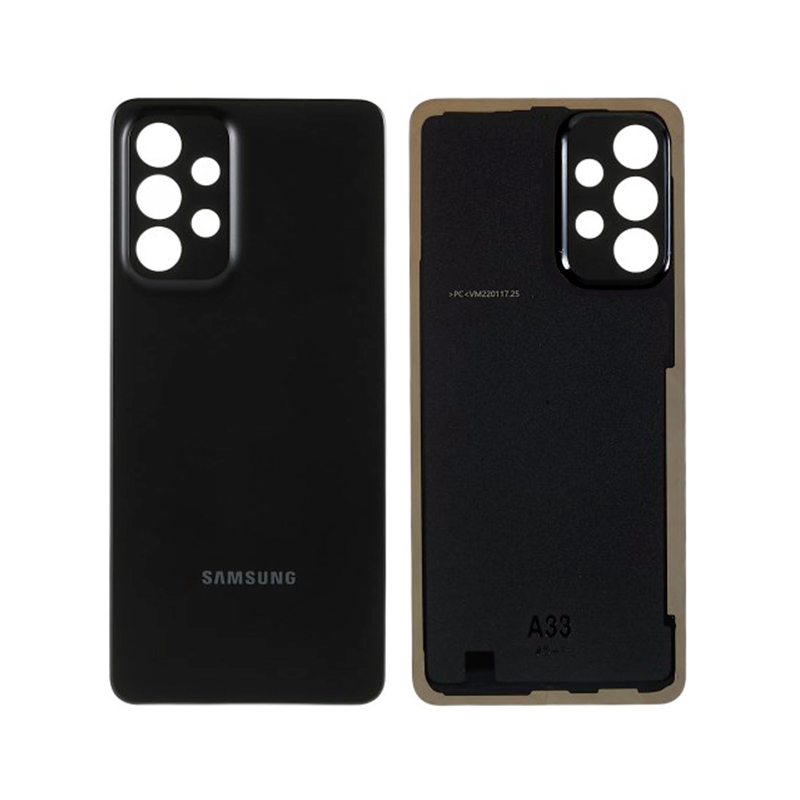Tapa Trasera Con Lens – Samsung A33 – Negro
