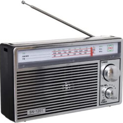0081132 radio amfm corriente y pilas sn 1201