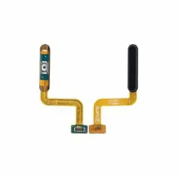 Flex Boton Power Samsung A23 4G / A235 Con lector de huella negro - Imagen 1