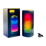 0087002 parlante bluetooth recargable con luces rgb l117118