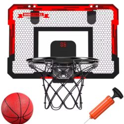 Mini Tablero Basketball con Marcador Electrónico con Pelota - Imagen 1