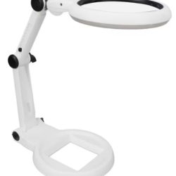 Lupa con Luz LED, Soporte y Regla 4/8X - Imagen 1