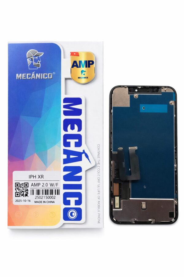 Display Apple iPhone XR Mecanico AMP 2.0 Con marco ALTO BRILLO ChatGPT Image 19 feb 2026 04 28 07 p.m