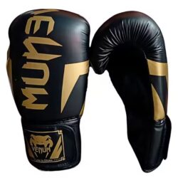 Guantes de Boxeo Negros Venum 14oz Diseño - Imagen 1