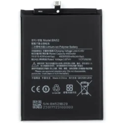 Batería Xiaomi Redmi Note 9 Pro / Note 9 Pro Max / Note 9S (BN52) - Imagen 1
