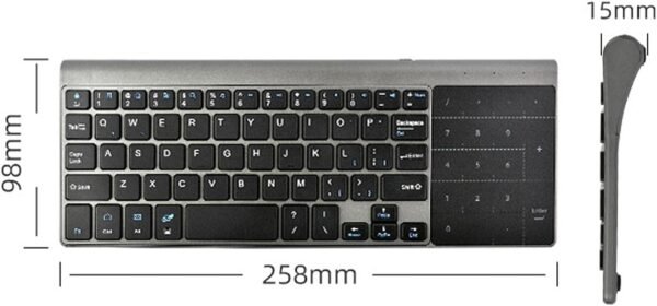 TECLADO INALAMBRICO CON TOUCHPAD INCORPORADO 1 productos35 6168