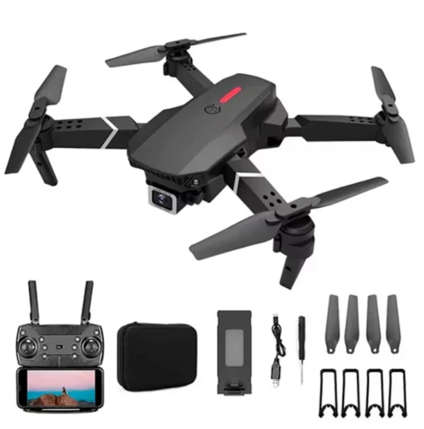 Drone E88 WIFI, Doble Cámara, Estuche, Control+ App Celular 1 Captura de pantalla 2025 08 09 113319