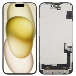 DISPLAY IPHONE 15  MECANICO AMP 2.0  CON IC REMOVIBLE FHD ALTO BRILLO