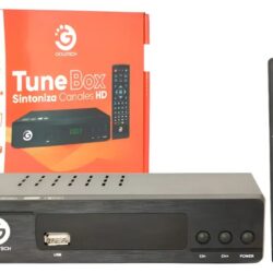 Sintonizador Digital Goldtech Isdb-t Full Hd Tv Canales Aire Color Negro JTACCAV200