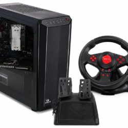 PC GAMER + VOLANTE Y PEDALERA - Imagen 1