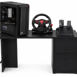 PC Gamer + Escritorio + Volante + Pedalera - Imagen 1